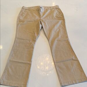 Old Navy Tan Boot Cut Pants